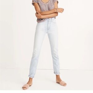 Madewell Light Blue Straight Leg Jeans
